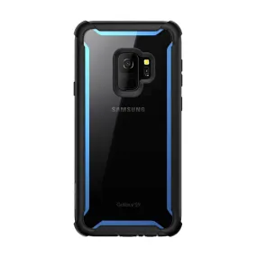 Galaxy S9 Ares Case - Blue Minimal Form Rugged Outline