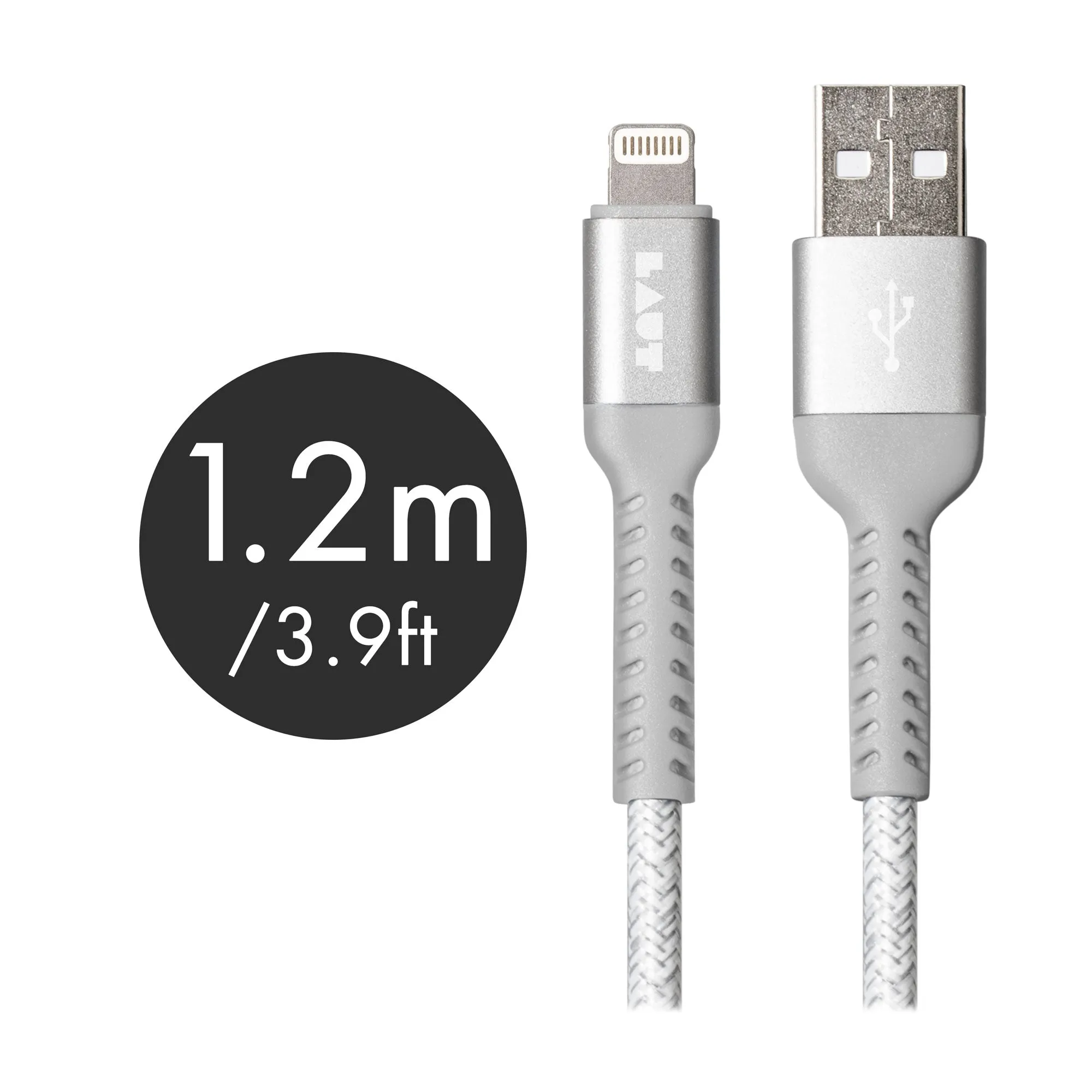 LINK TOUGH MATTER 1.2m/3.9ft USB A to Lightning Cable Premium Edge