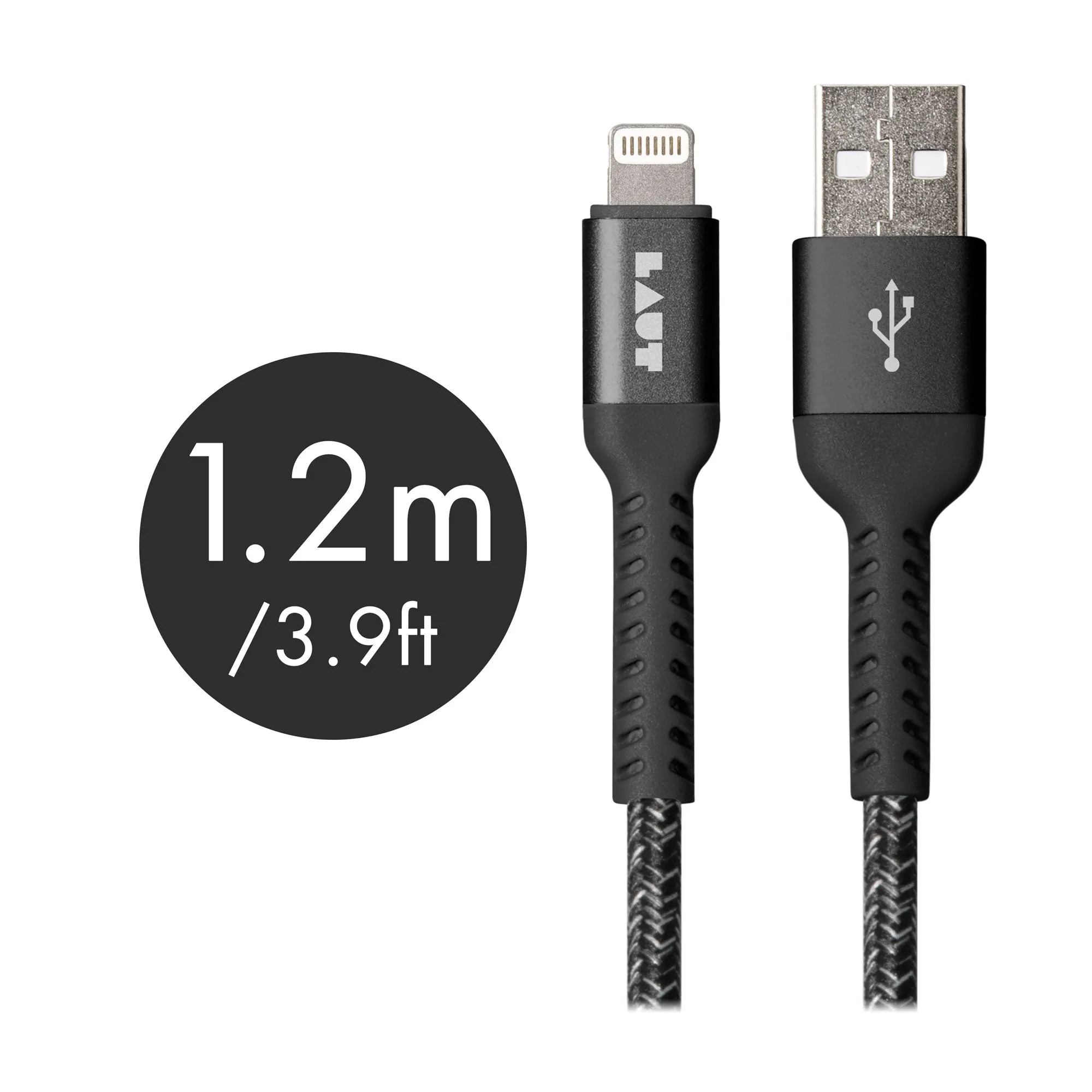LINK TOUGH MATTER 1.2m/3.9ft USB A to Lightning Cable Subtle design Elegant Build