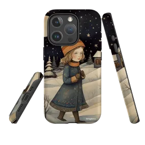Modern Surface Design iPhone MagSafe Tough Case - Walking In The Snow