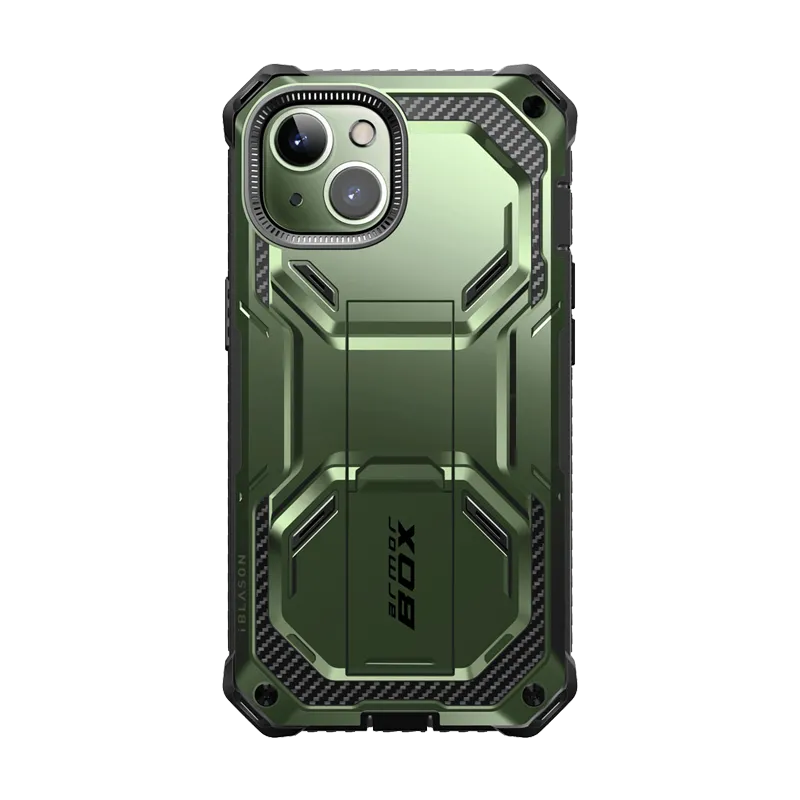 Comfort Use iPhone 14 Plus Armorbox Case - Dark Green