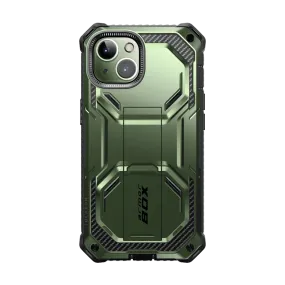 Comfort Use iPhone 14 Plus Armorbox Case - Dark Green