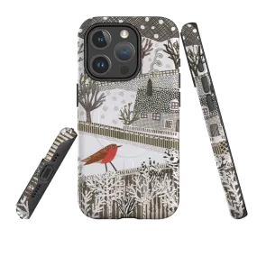 iPhone MagSafe Tough Case -  Robin Cottage By Jane Robbins Matte Look Finish Soft Touch