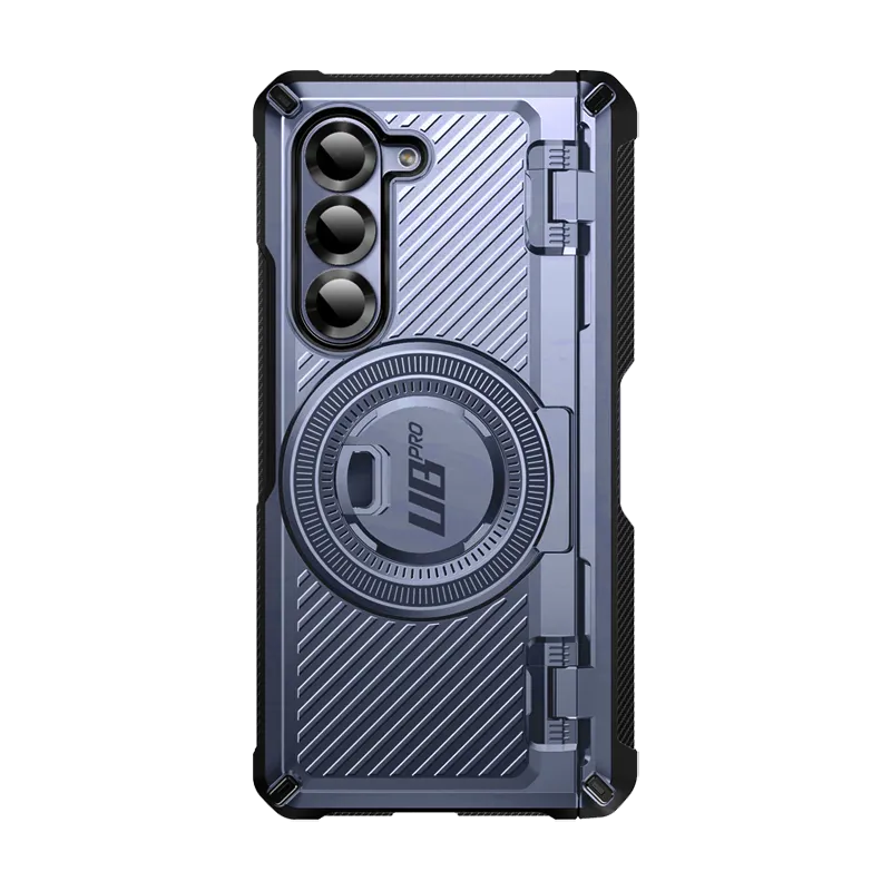 Galaxy Z Fold6 Unicorn Beetle PRO Mag Rugged Case - Dark Blue Smooth Detail