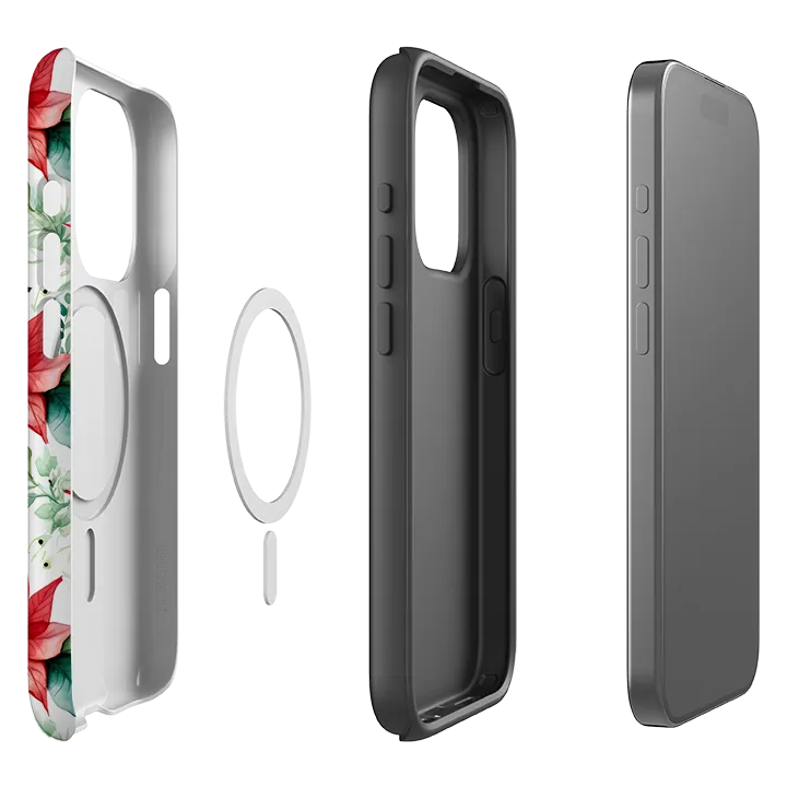 iPhone MagSafe Tough Case -  Carol Of The Bells Elegant Build Texture Smooth Form Texture