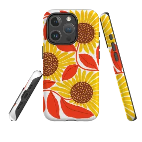 iPhone MagSafe Tough Case -  Sunflower By Madalina Andronic Edge Shield Modern Look