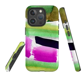 Polished Texture Finish iPhone MagSafe Tough Case -  Garden Painting By Kitty Joseph