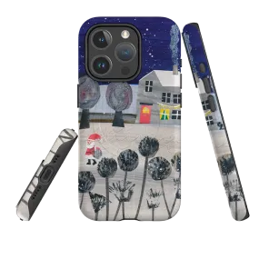 iPhone MagSafe Tough Case - Santa By Tracey English Ultra Thin