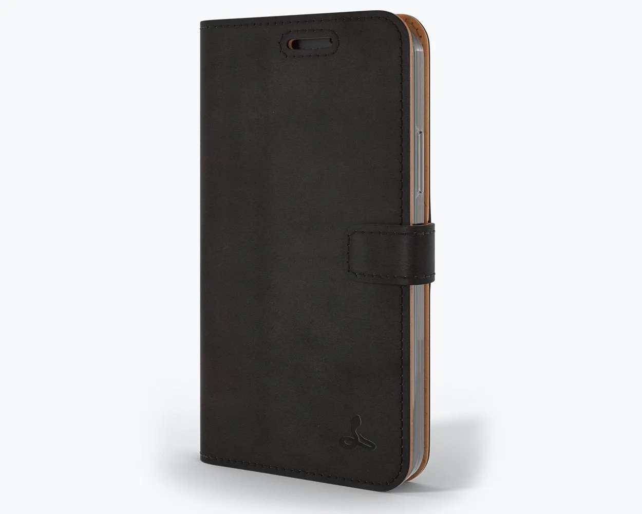 Apple iPhone 12 - Vintage Leather Wallet Phone Case Hybrid Form Soft coating