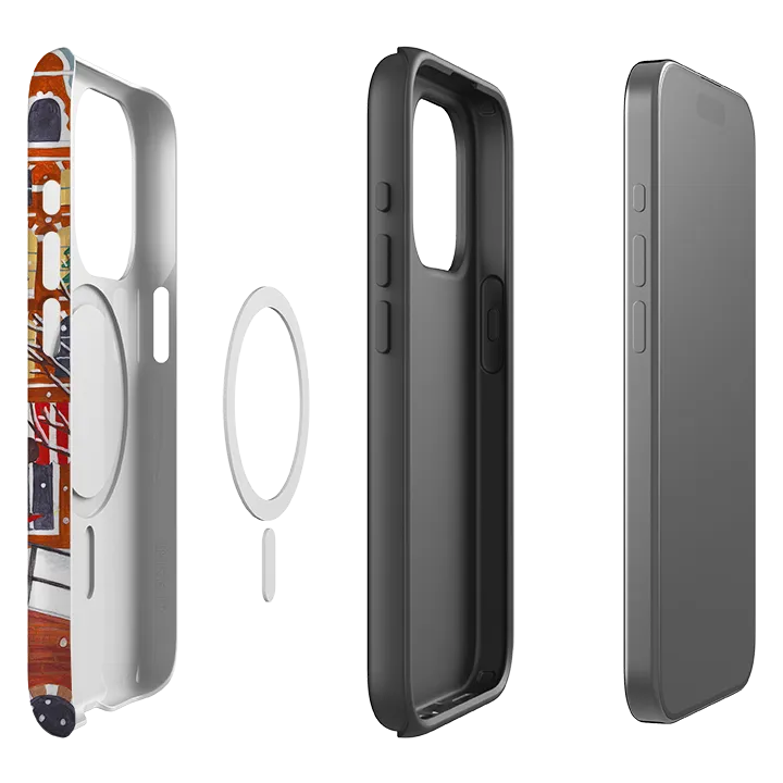 iPhone MagSafe Tough Case - Christmas Music Amsterdam By Caroline Bonne Muller Tactile Feel