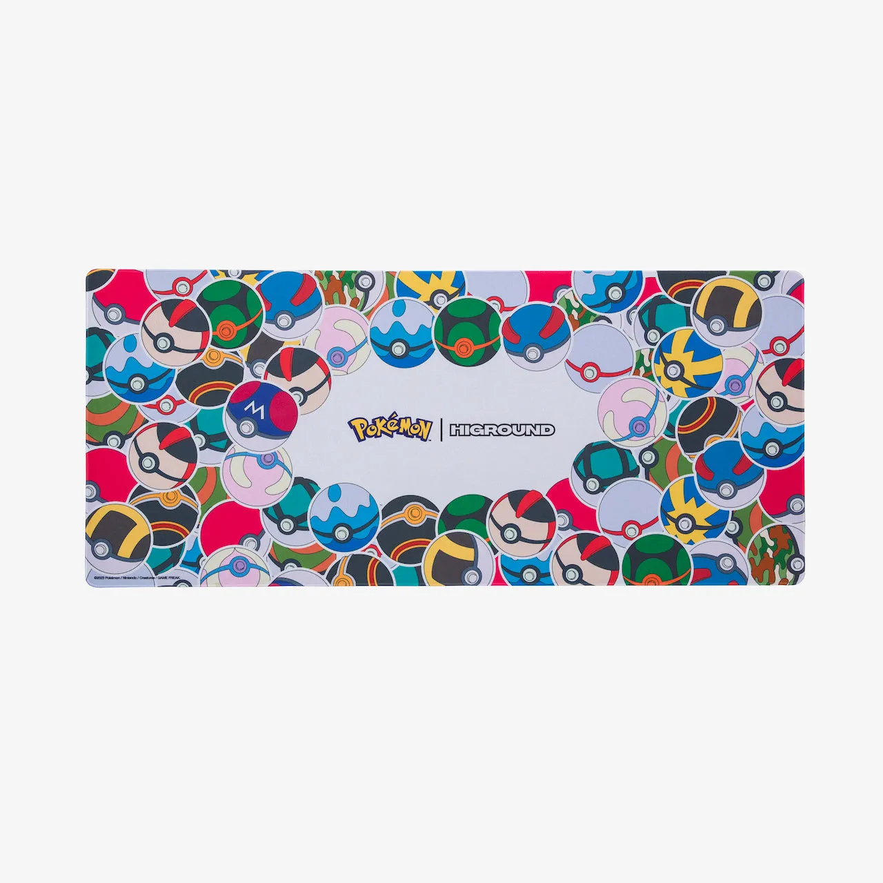 Fast Response Cordless Setup Pok??mon   HG Mousepad XL - Pok?? Ball Sticker