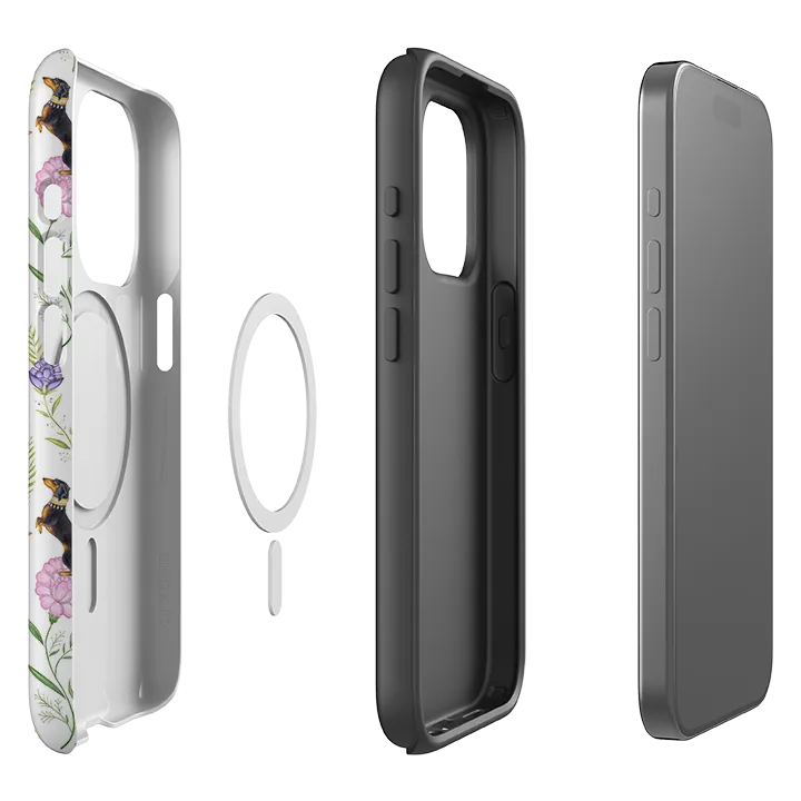 iPhone MagSafe Tough Case -  Doxy Day Afternoon White By Catherine Rowe Soft Edge