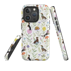 Clear Edge Protective Quality iPhone MagSafe Tough Case -  Doxy Day Afternoon White By Catherine Rowe