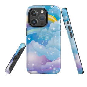 Comfort Texture iPhone MagSafe Tough Case - Distant Rainbow II