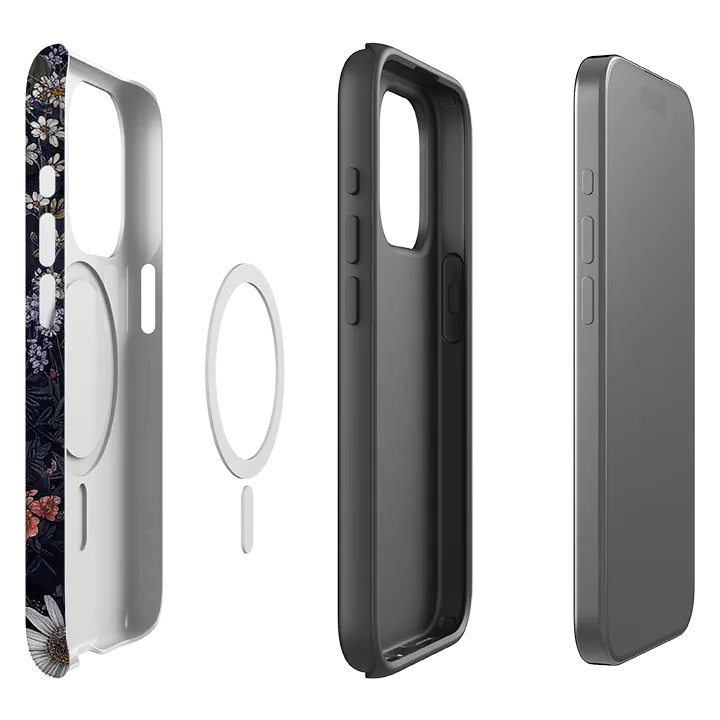 iPhone MagSafe Tough Case - Natal Floral Refined Finish
