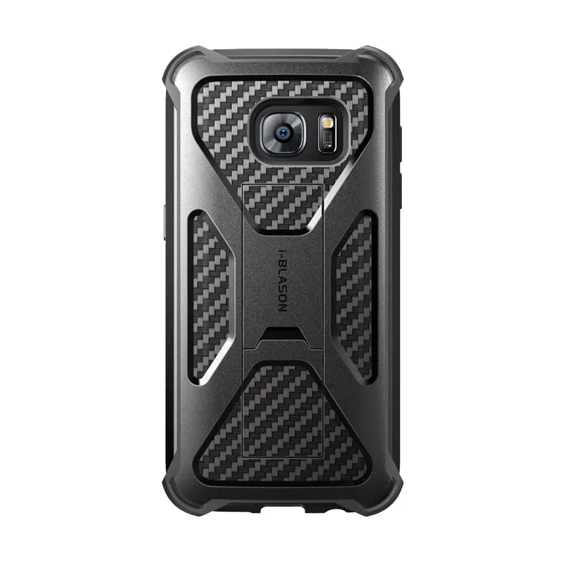 Classic Grip Galaxy S7 Edge Prime Case - Black