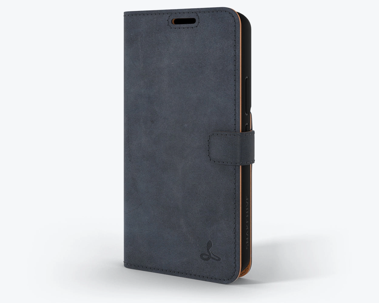 Compact Design Samsung Galaxy S22 - Vintage Leather Wallet Phone Case