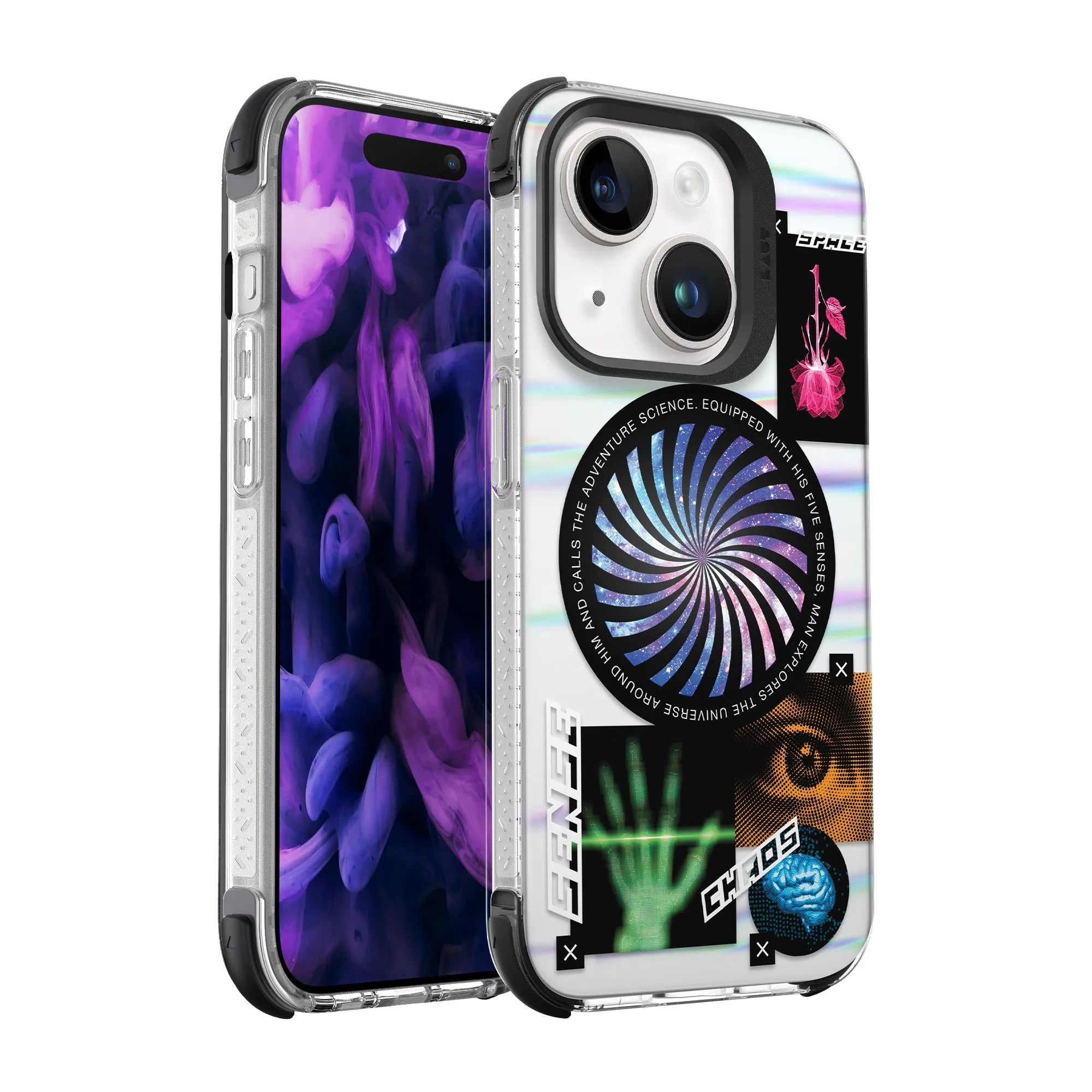 Comfort grip design Shock Proof POP COSMIC case for iPhone 15 Series