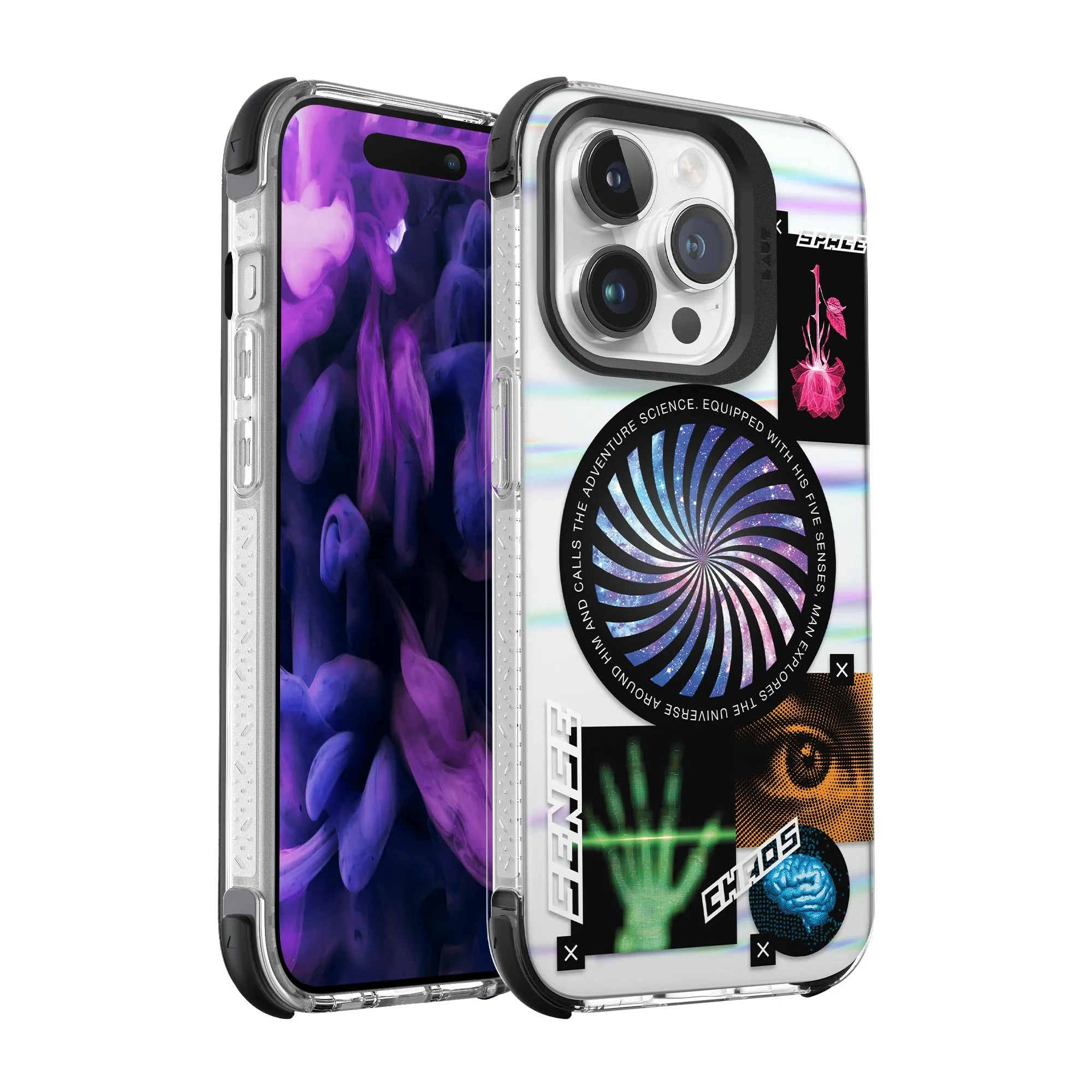 POP COSMIC case for iPhone 15 Series Scratch Guard Subtle Texture