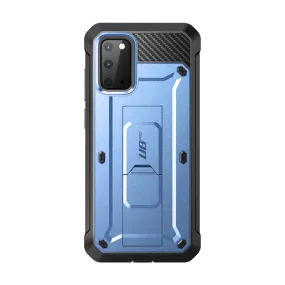 Stylish Pattern Color Accent Galaxy S20 FE Unicorn Beetle Pro Rugged Case-Metallic Blue