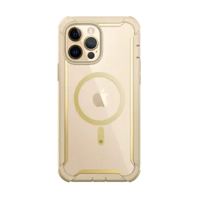Light Finish iPhone 14 Pro Max Ares Mag Case - Gold