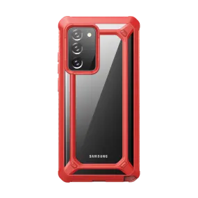 Galaxy Note20 Unicorn Beetle EXO Clear Case-Red Shock Cushion