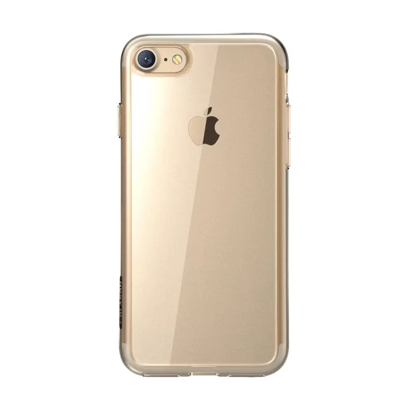 Clear Texture Color Finish iPhone 8 | 7 Halo Case-Gold