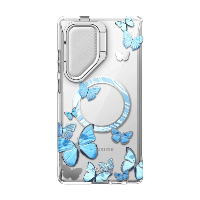 Galaxy S24 Ultra Cosmo Clear Phone Case - Bluefly Light Touch Stylish Edge