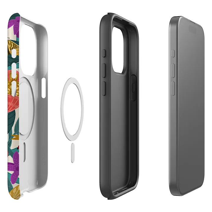 Everyday Look Soft Surface Layer iPhone MagSafe Tough Case - Abundance III By Nina Pace