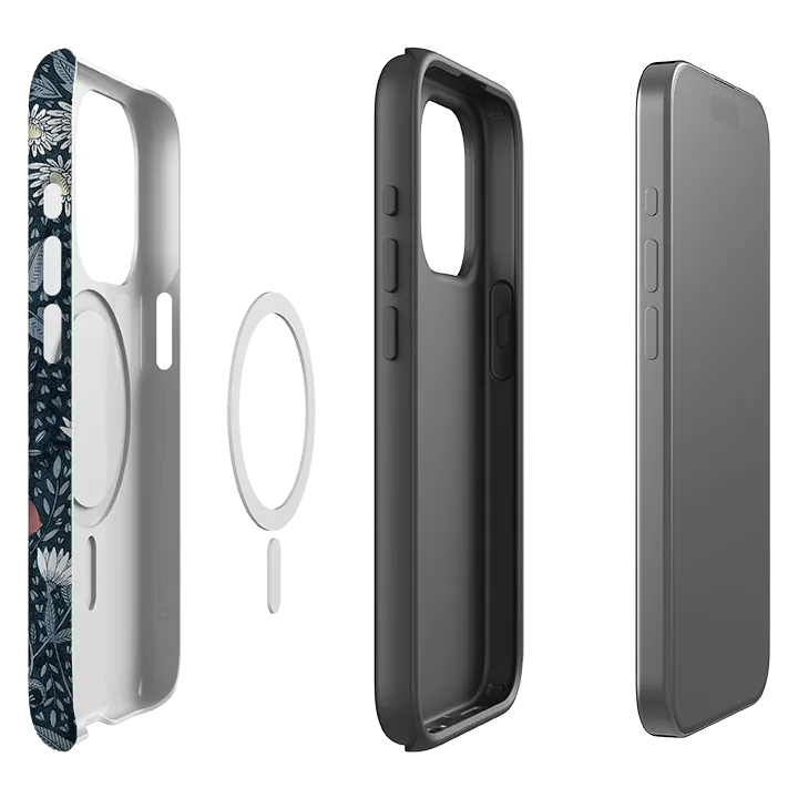 iPhone MagSafe Tough Case -  Two Rabbits By Maria Matos Modern Style Minimal Aesthetic