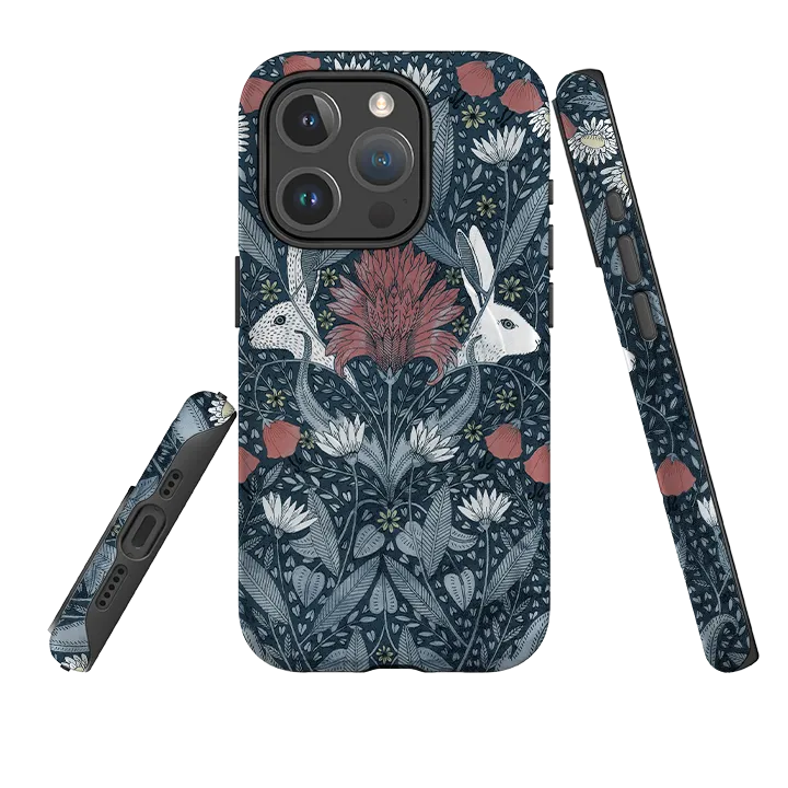 Classic Design iPhone MagSafe Tough Case -  Two Rabbits By Maria Matos