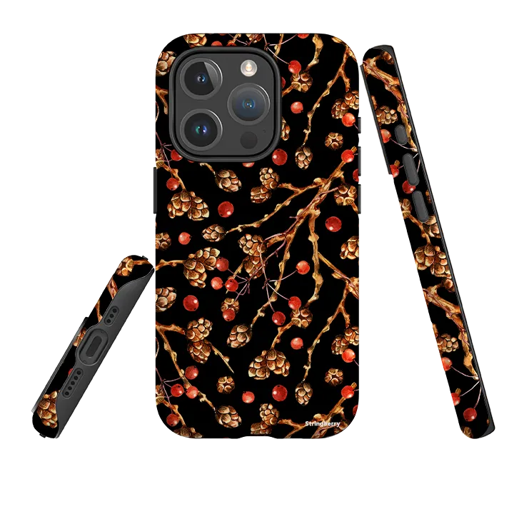 iPhone MagSafe Tough Case -  Magic Berries Polished Layer Hybrid Shield