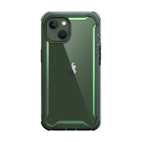 Matte Layer Stylish Edge iPhone 13 Ares Case - Green