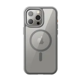 iPhone 15 Pro Max 6.7 inch Unicorn Beetle AIR MAG with Screen Protector Clear Case-Gray Stylish Finish Glossy Finish Look