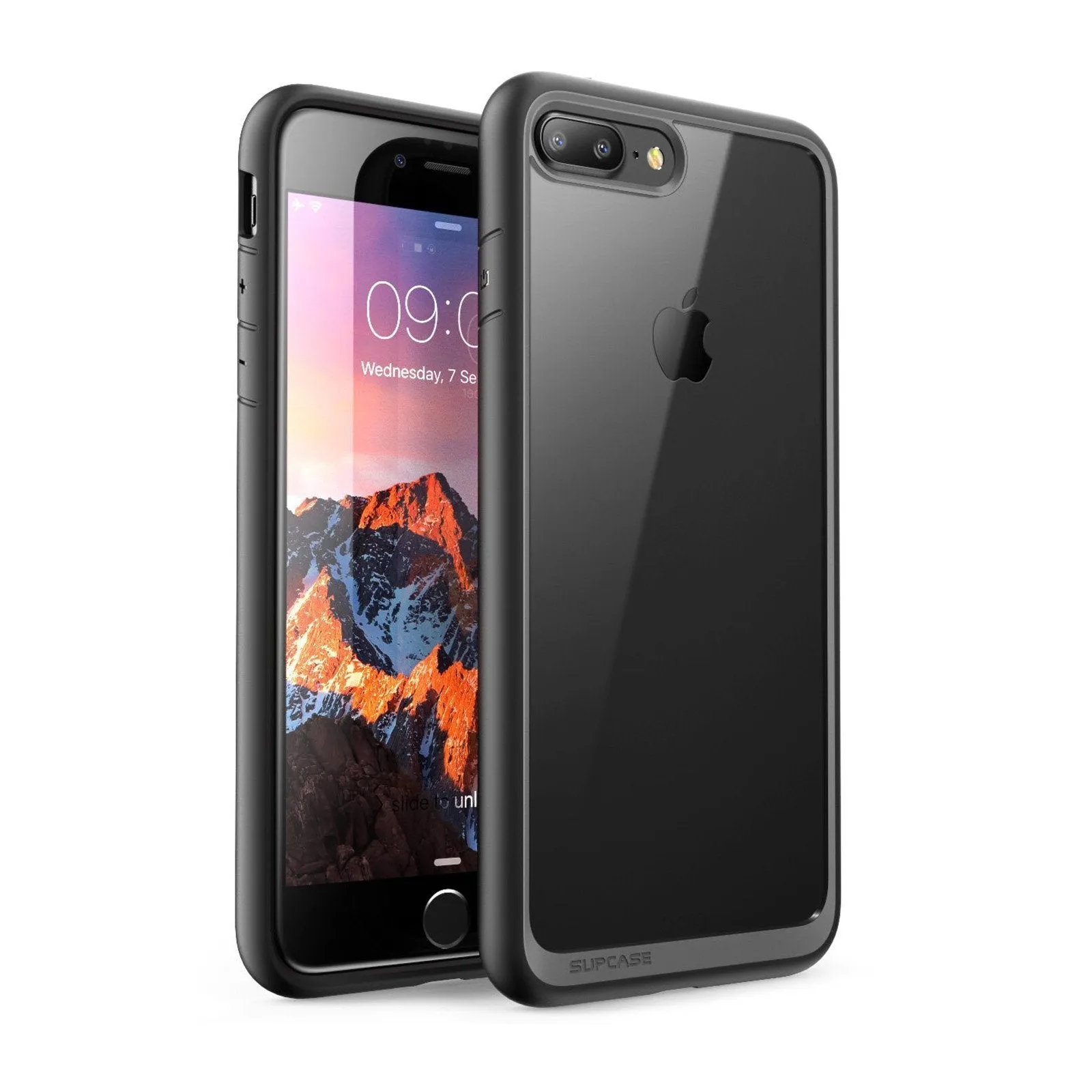 iPhone 7 Plus / 8 Plus Unicorn Beetle Style-Black Ergonomic Feel Ultra Slim