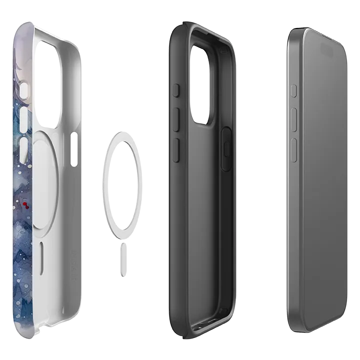 Clear Protection Matte Feel iPhone MagSafe Tough Case - Warm Inside