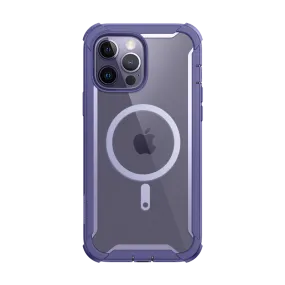 Soft Finish Colorful Finish iPhone 14 Pro Max Ares Mag Case - Deep Purple