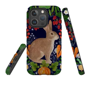 iPhone MagSafe Tough Case - Rabbit By Bex Parkin Rugged Edge Texture Soft Edge