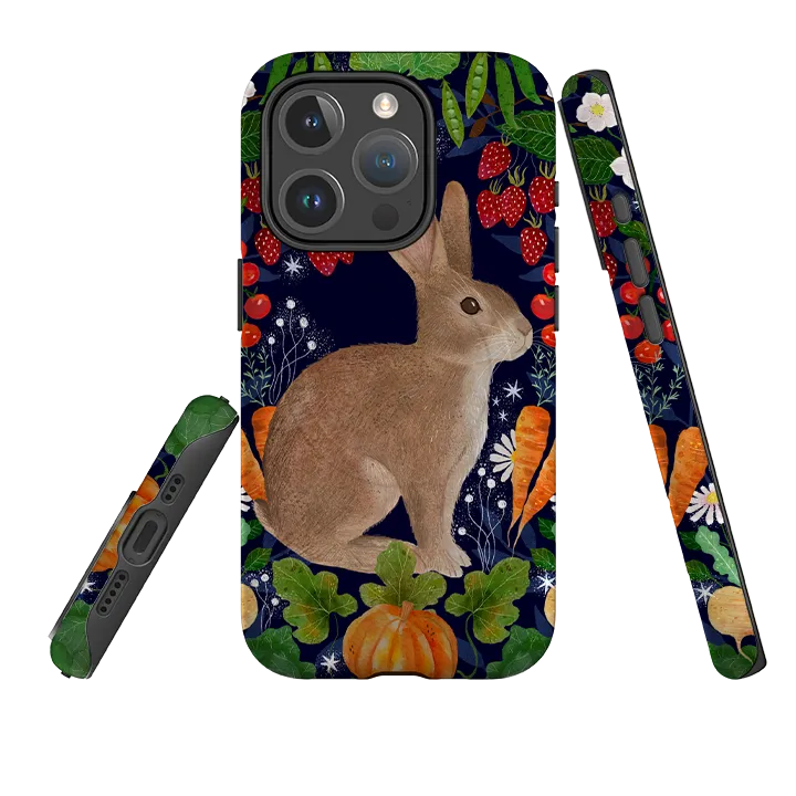 iPhone MagSafe Tough Case - Rabbit By Bex Parkin Rugged Edge Texture Soft Edge