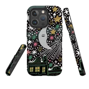 iPhone MagSafe Tough Case - Night Before Xmas I By Emma Frances Grant Durable Edge Finish Transparent Shell