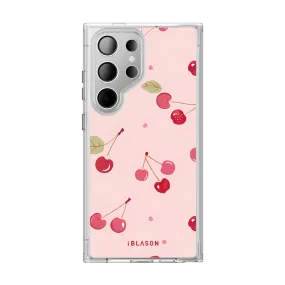 Galaxy S23 Ultra Halo MagSafe Cute Phone Case - Cherry on Top Stylish Detail Scratch Barrier