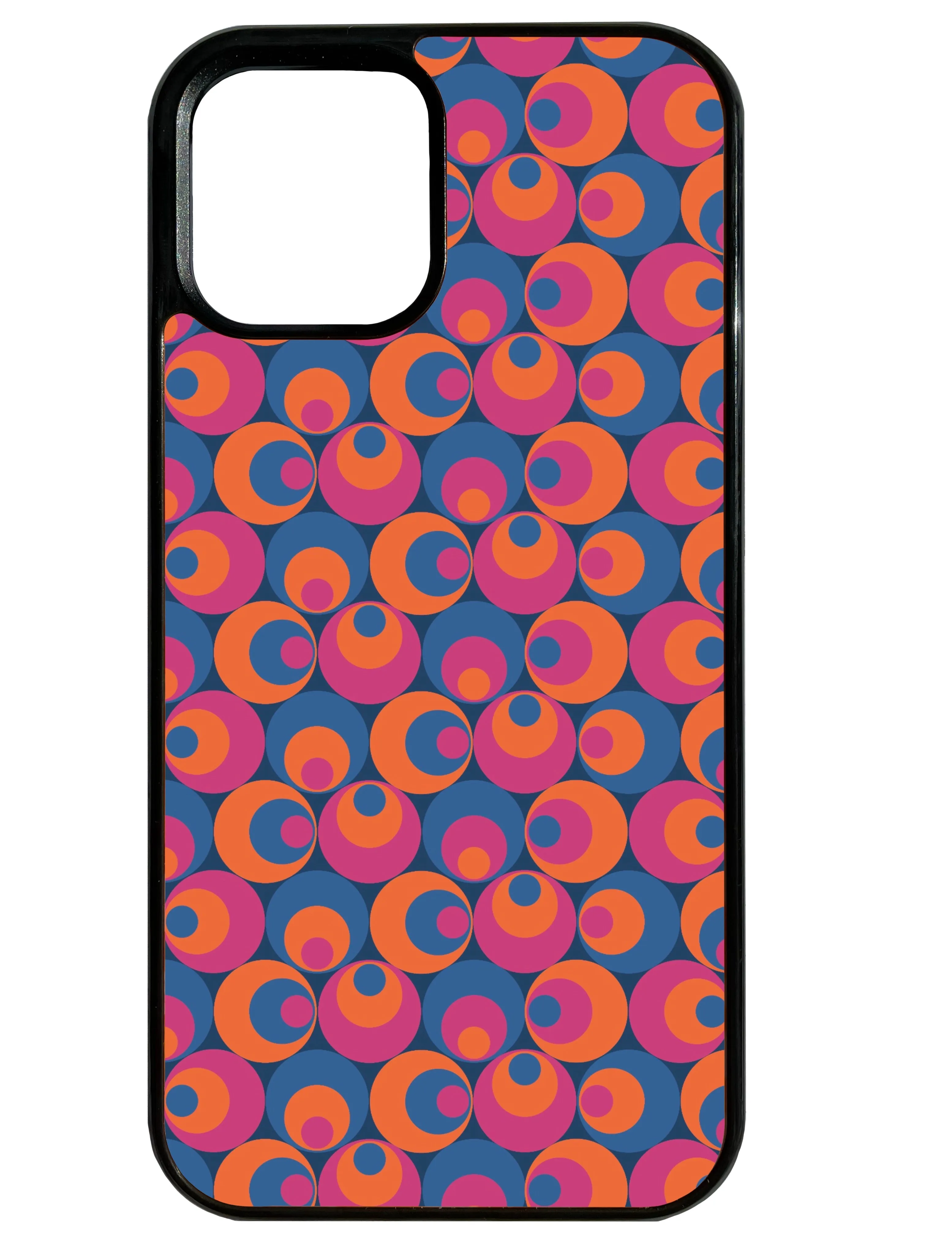 Retro In Purple and Blue Phone Case Compact Design
