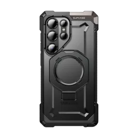 Galaxy S25 Ultra UB Grip MagSafe Phone Case-Black Flexible Shell