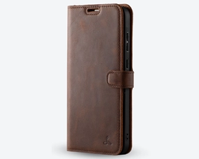 Durable Grip Samsung Galaxy A35 - Vintage Leather Wallet Phone Case