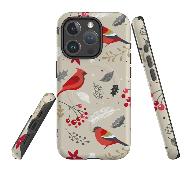 iPhone MagSafe Tough Case -  Wonderland Minimal Pattern Modern Frame