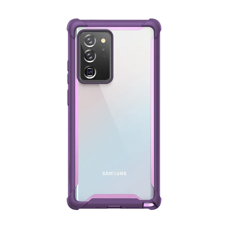 Textured Finish Soft touch layer Galaxy Note20 Ultra Ares Case - Purple