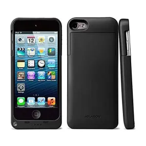 iPodTouch5 Battery Case-Black Smooth Design Durable Accessory