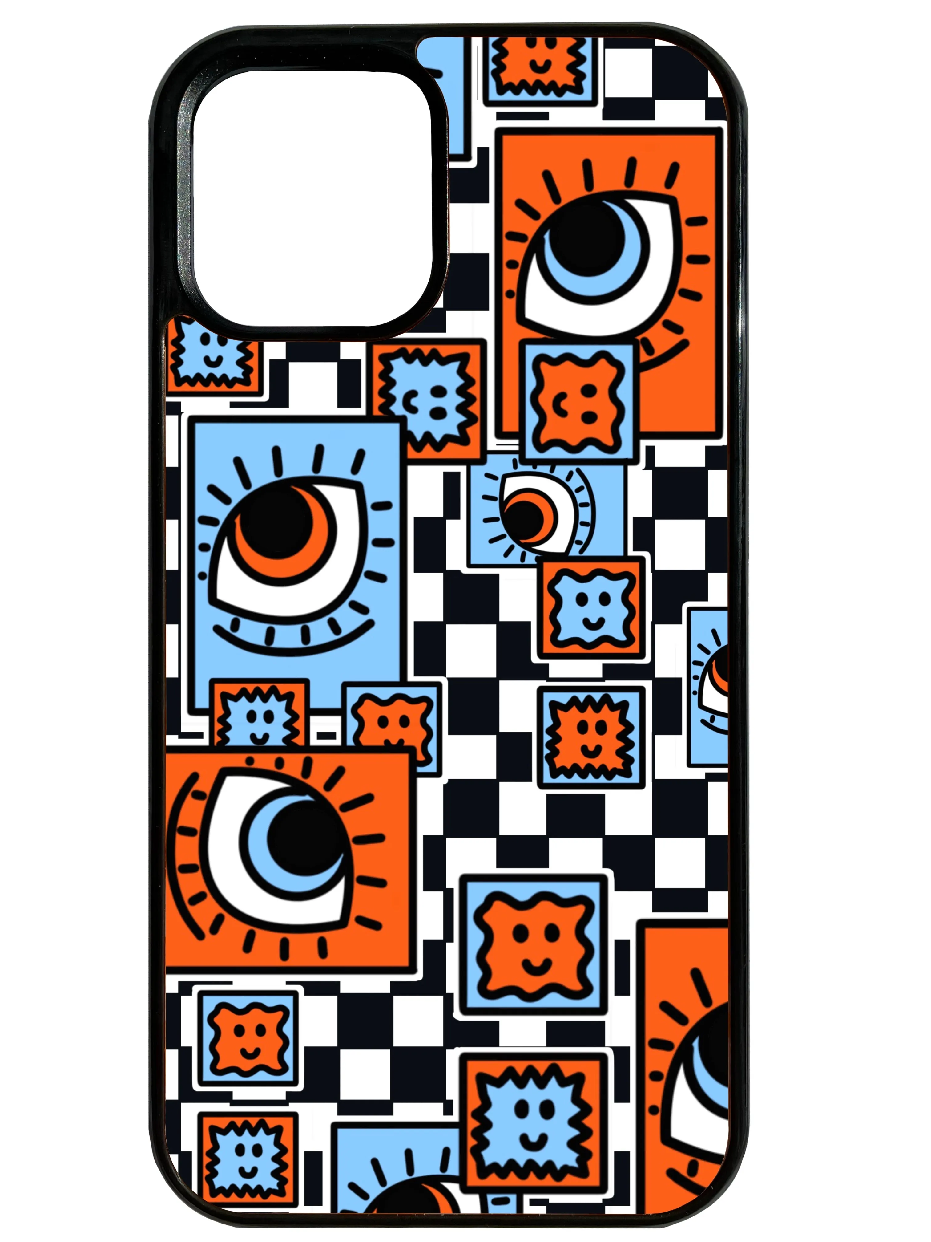 Square Eyes Phone Case Rugged Edge