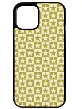 Soft Silicone Star in Green Phone Case