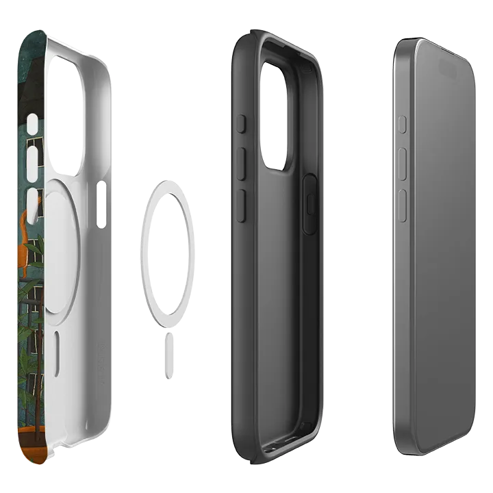 iPhone MagSafe Tough Case - Thinking Of You By Maja Lindberg Transparent Shell Sleek Grip